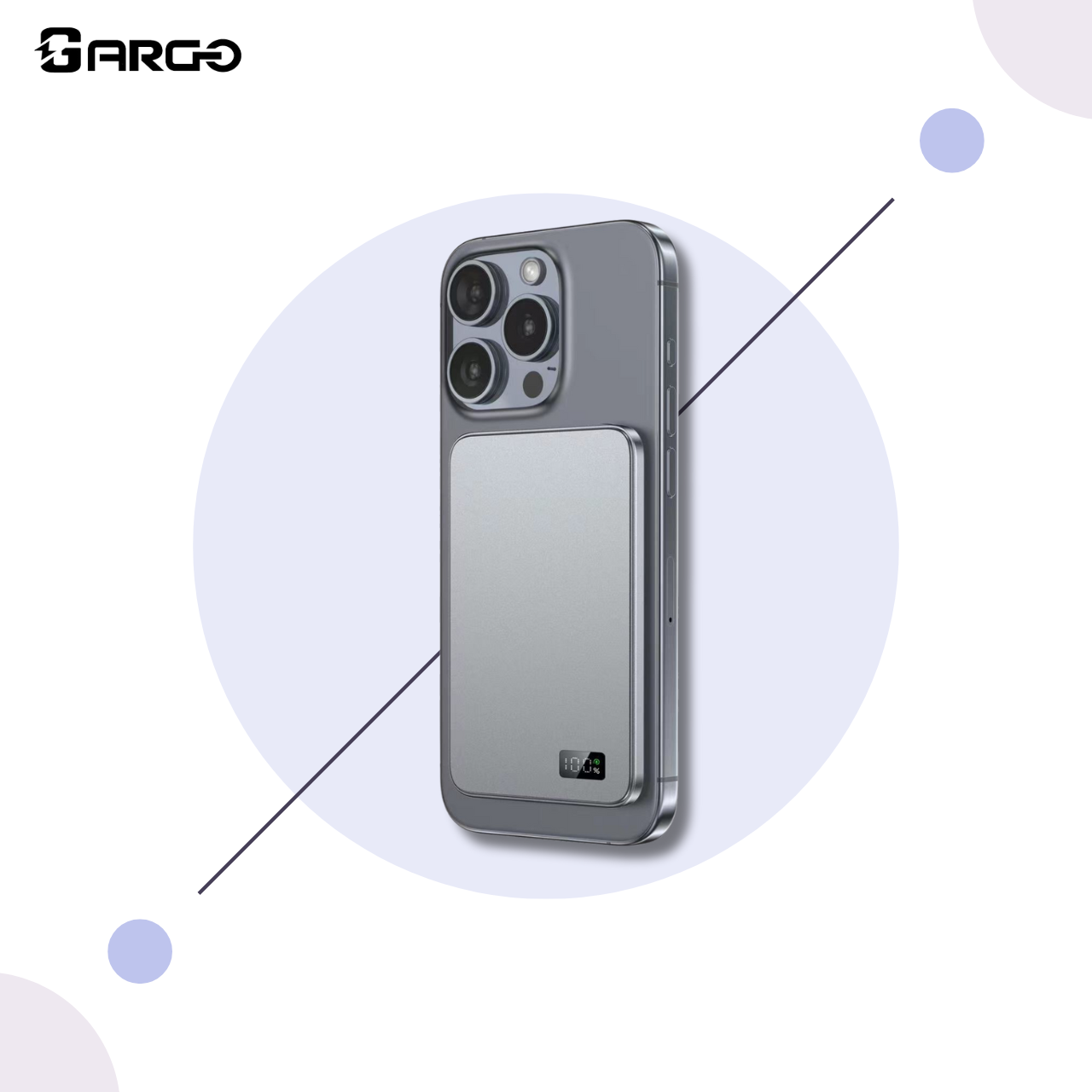 ARGO-F20 超薄 G.MAG 3合1 5000mAh 行動電源