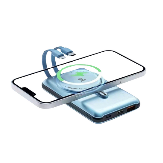 ARGO-10PRO 5合1磁吸+內建雙線10000mAh行動電源