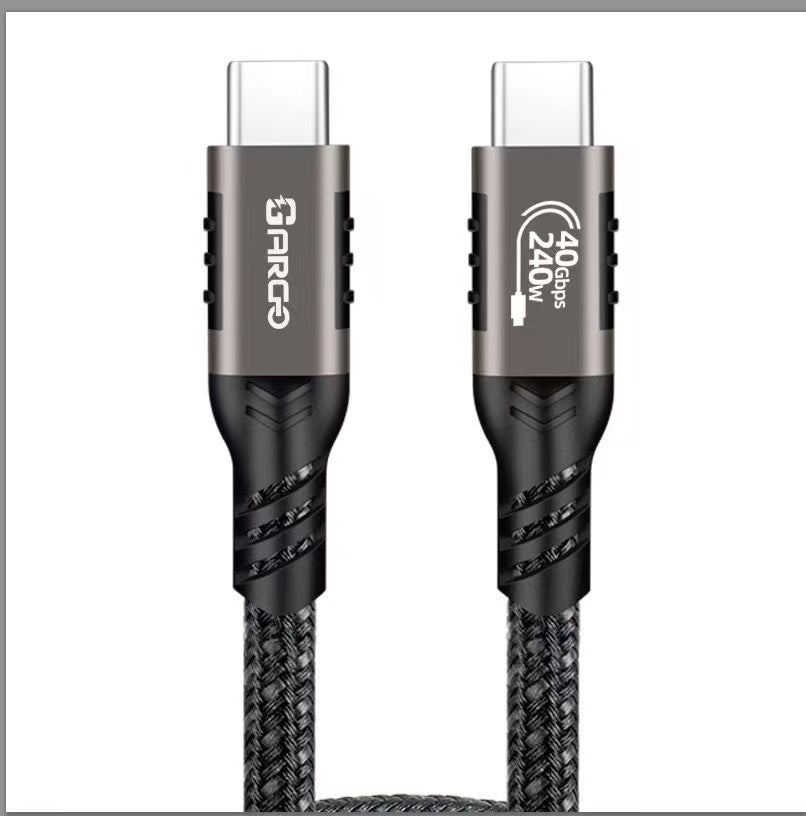 ARGO-PQ001 USB4.0 PD240W 8K螢幕輸出USB-C資料充電線(1.5公尺)