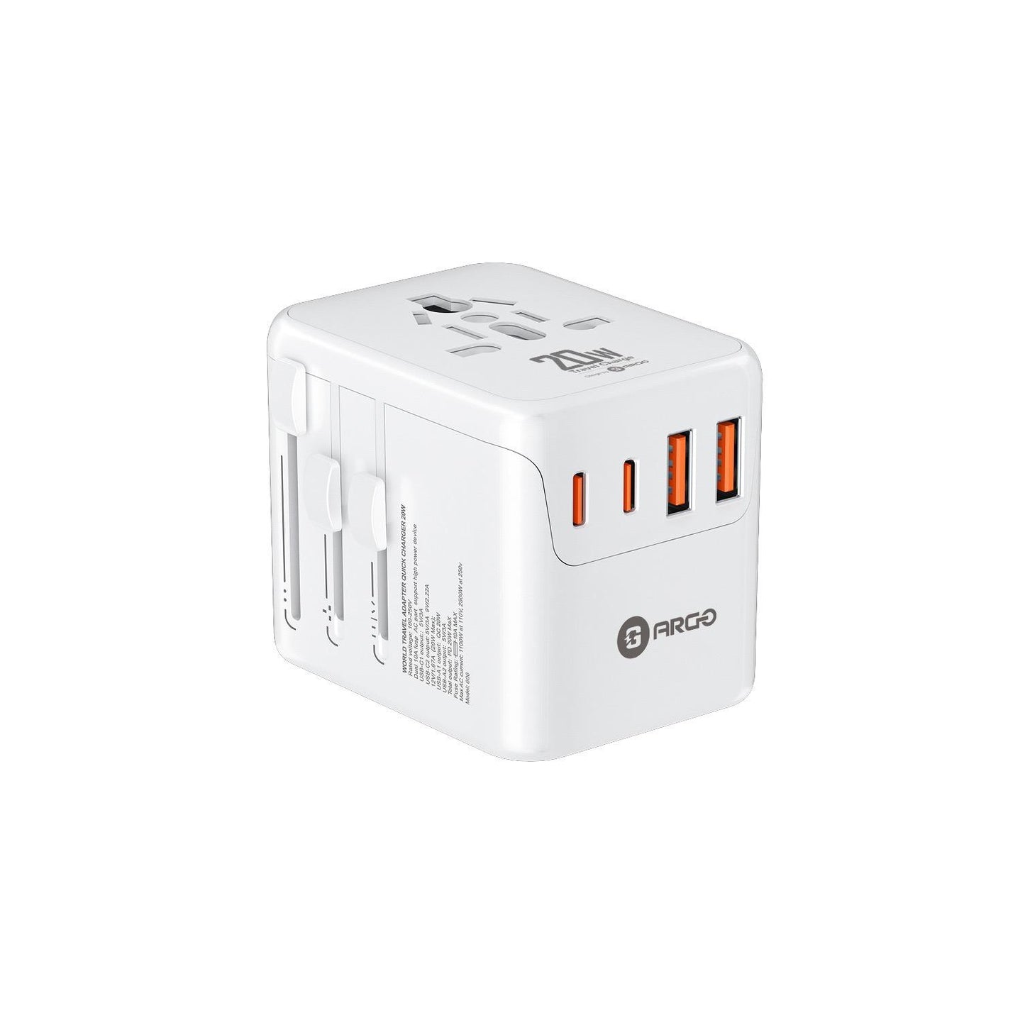 ARGO TRO Charger 20 全球通用出國旅行充電器